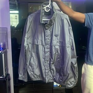 Pre Fall 2024 PRADA men's windbreaker (metallic)